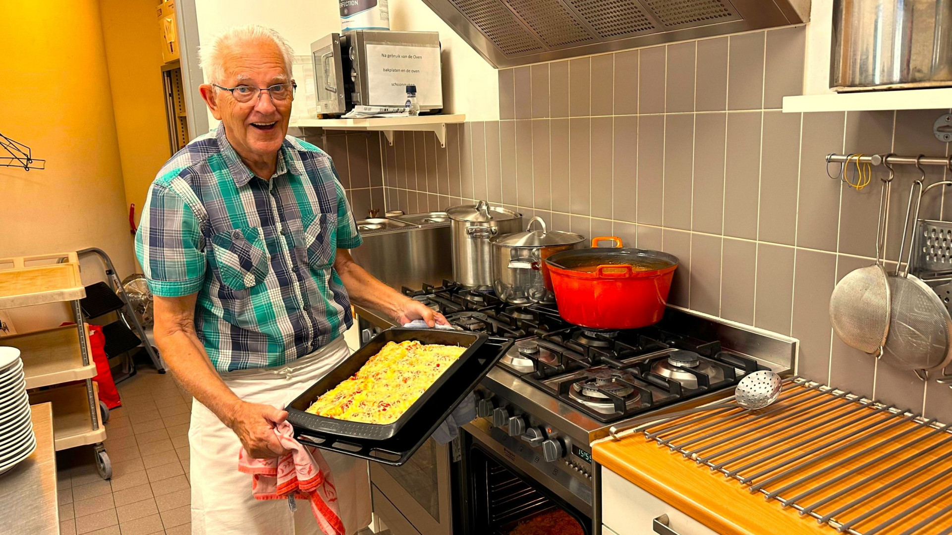 Wim kan enorm lekker koken