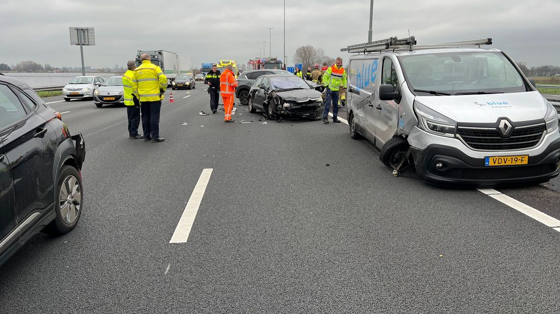 Ongeval veroorzaakt weer verkeersellende op de A1 bij Deventer