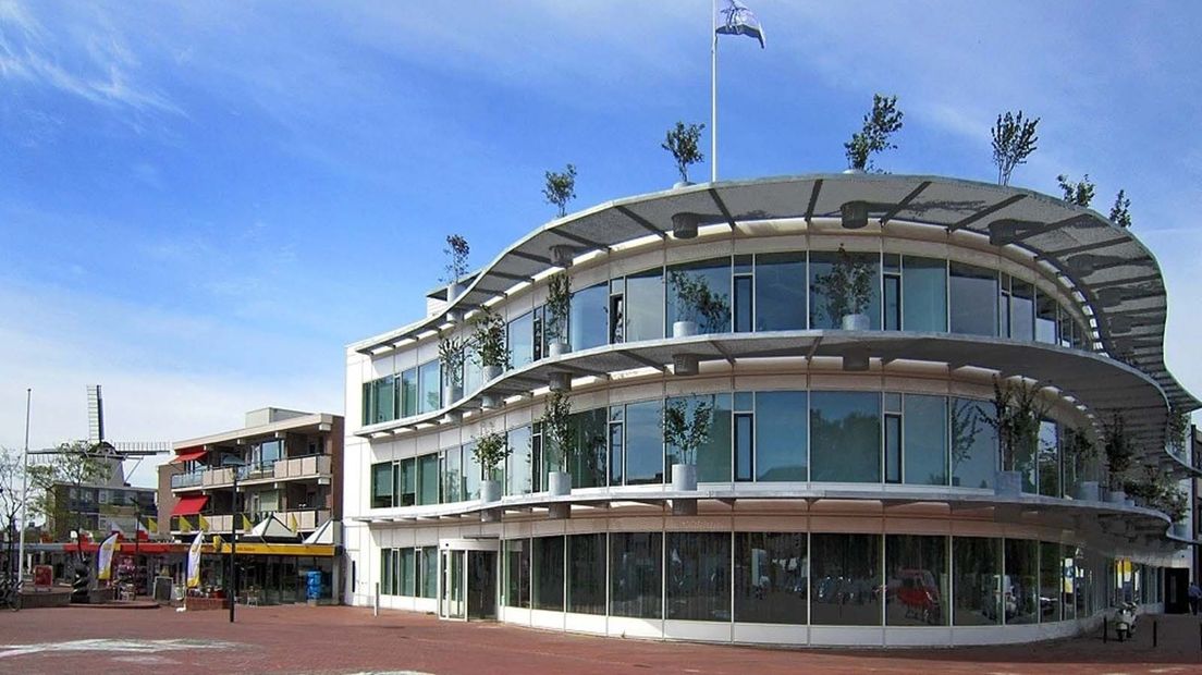 Het gemeentehuis in Haren