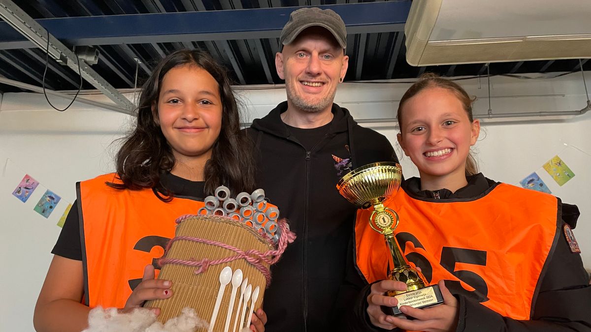 Leerlingen OBS Angelslo slepen prijs van Pieter Koolwijk in de wacht