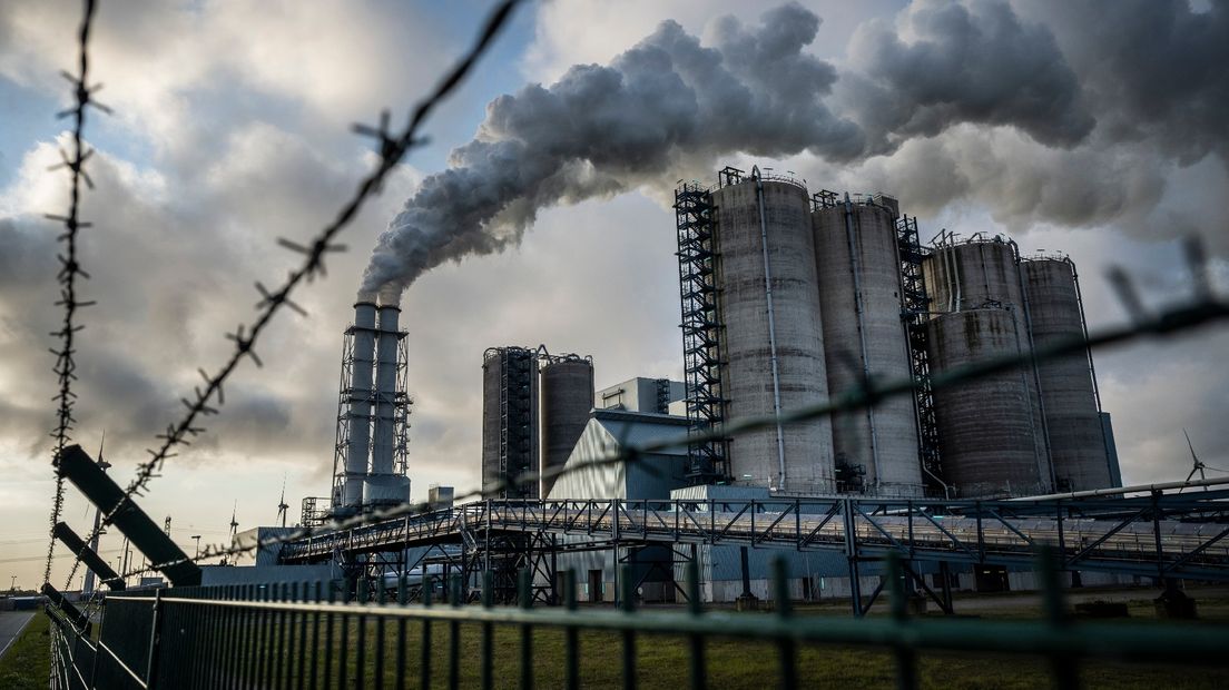 Kolencentrale RWE in de Eemshaven