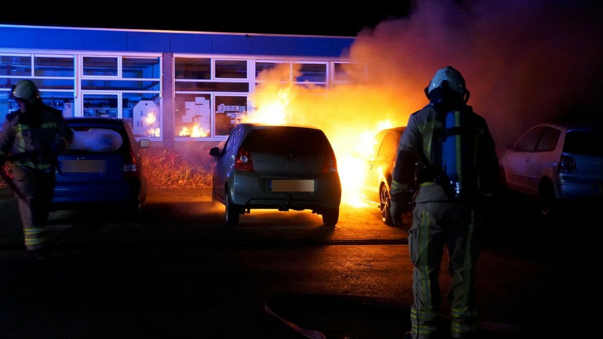 Autobrand Assen mogelijk brandstichting