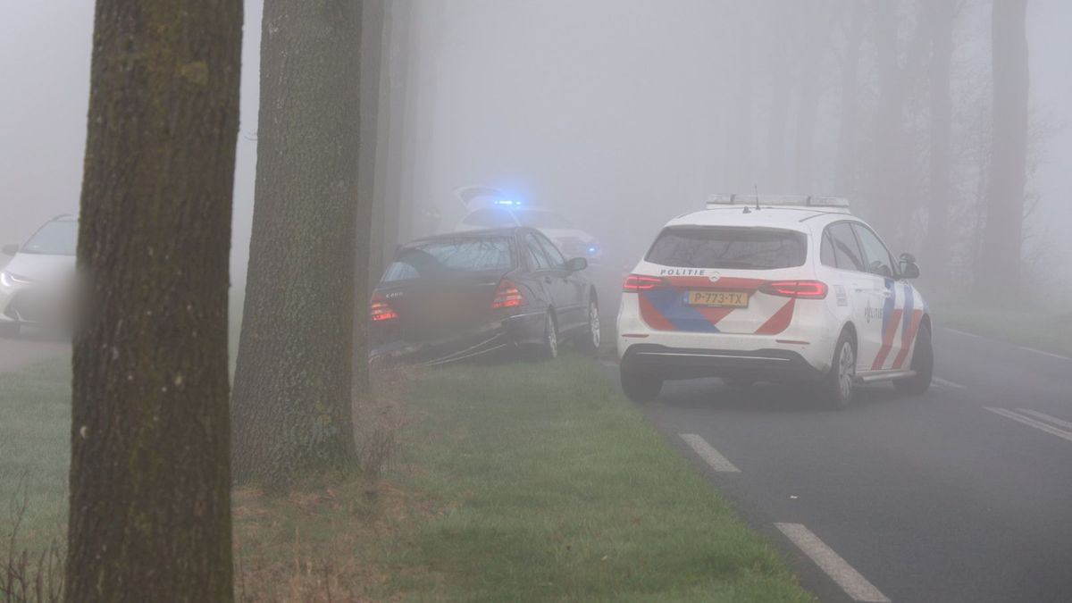 Ongeval door dichte mist Siebengewald