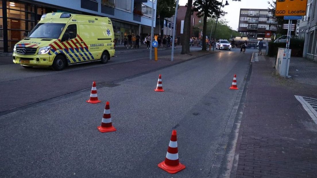Het ongeluk gebeurde op de Detmarlaan in Ede.