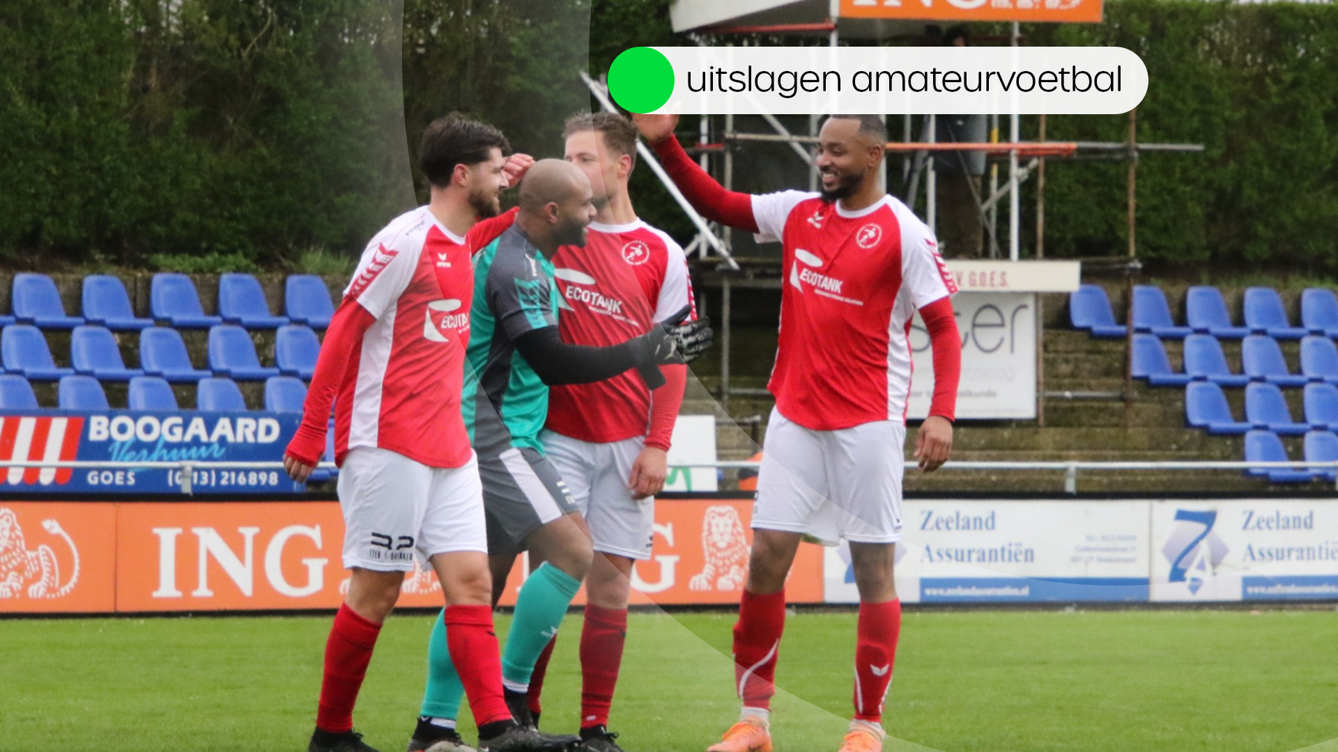 Uitslagen Amateurvoetbal Zondag 24 Maart - Omroep Zeeland