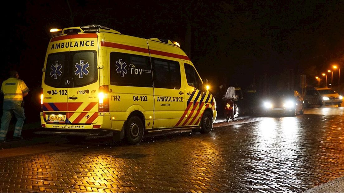 Scooterrijder raakt gewond in Deventer