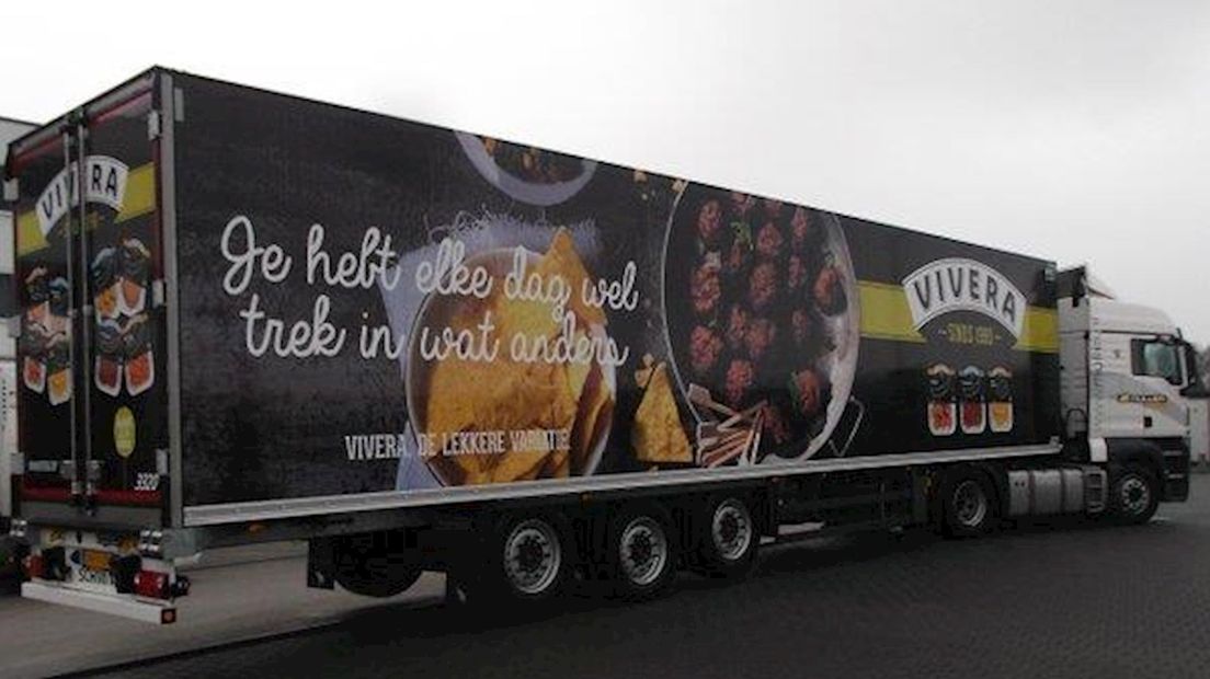 Vrachtwagen Müller Fresh Food Logistics