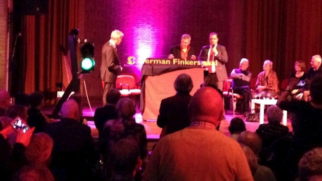 Eigen zaal voor Herman Finkers
