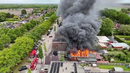 Veel rook bij schuurbrand in Klazienaveen