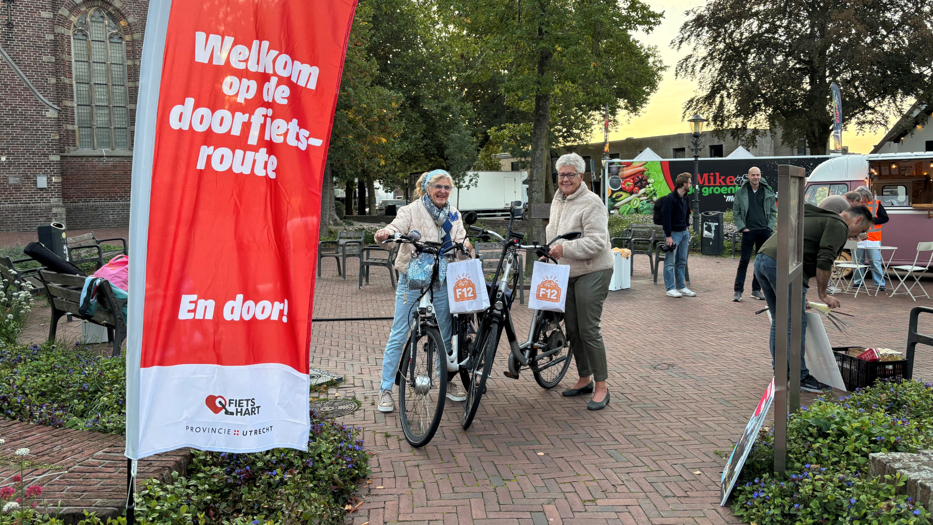 F12 officieel open: 19 kilometer doorfietsen zonder veel oponthoud