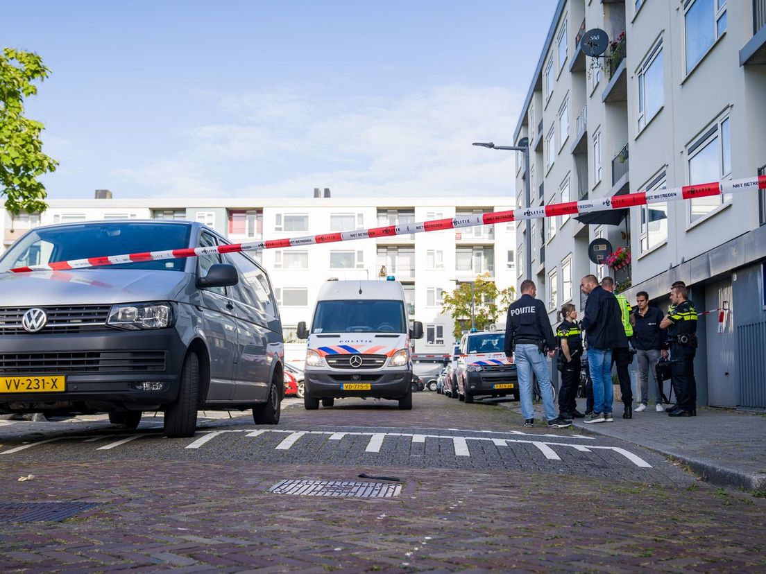 De Rotterdamse Thomas a Kempisstraat waar in september 2021 de dode Peter Lems werd gevonden