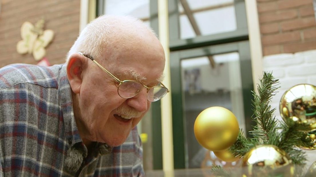 Opa Wiet was fan van kerstbomen, hij overleed op 14 mei 2020.