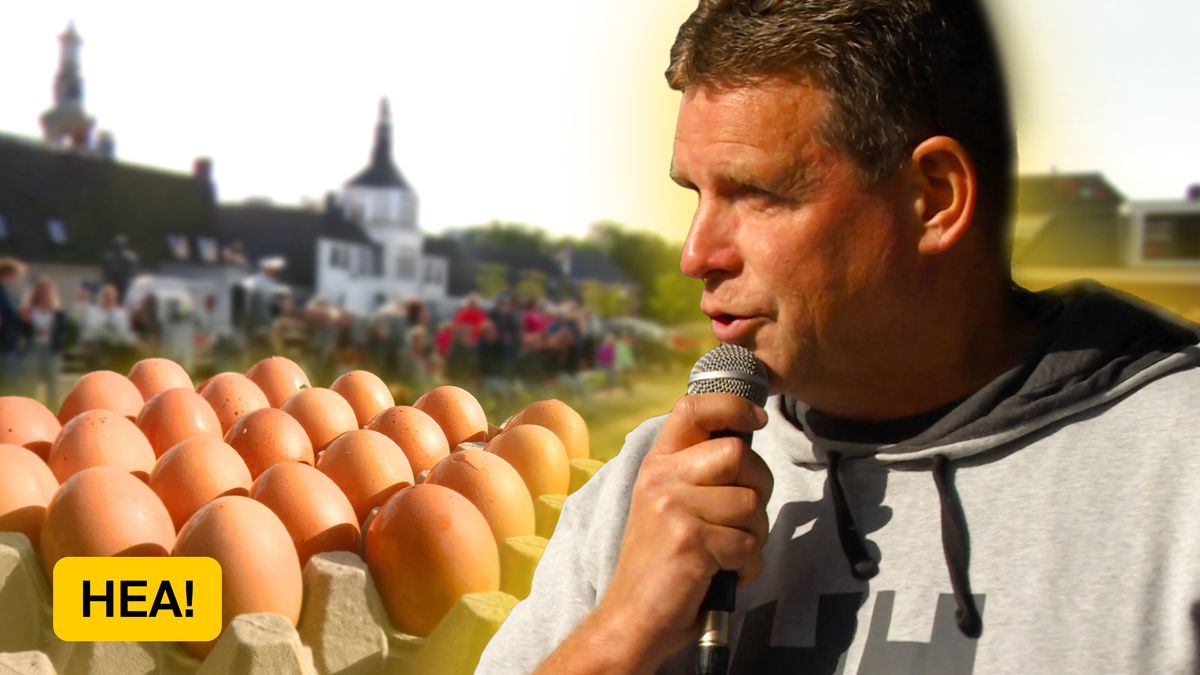 Eieren gooien in Dronryp