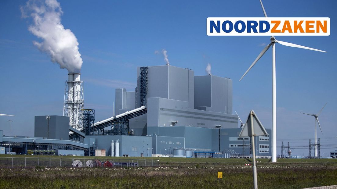 De centrale in Eemshaven