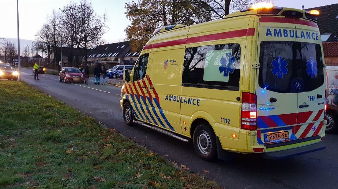 Er is een voetganger aangereden in Hoogeveen (Rechten: Persbureau Meter)