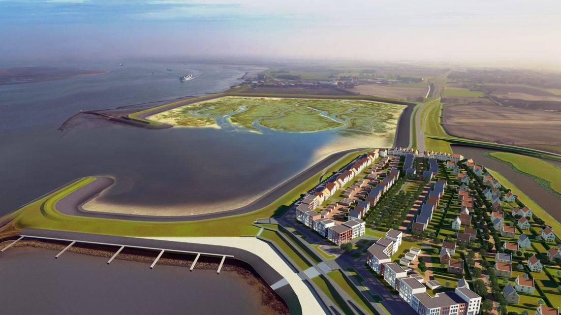 Impressie van Plan Perkpolder, een heet hangijzer in de gemeente Hulst