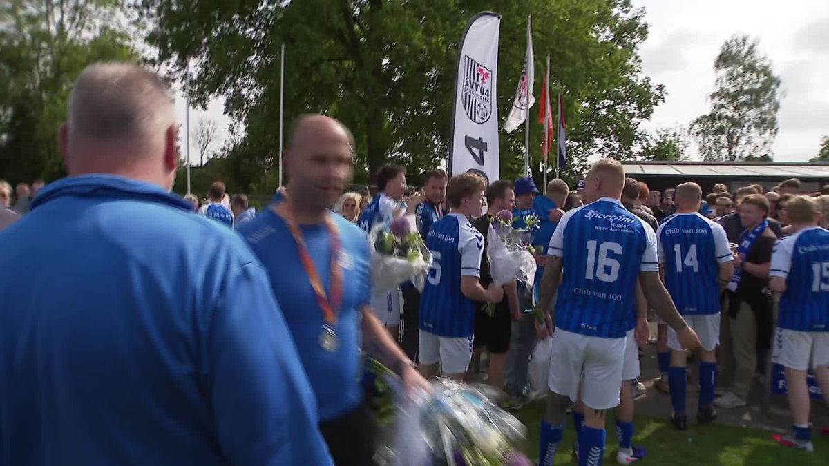 Kampioen Kerkdijk verwacht het laat te maken