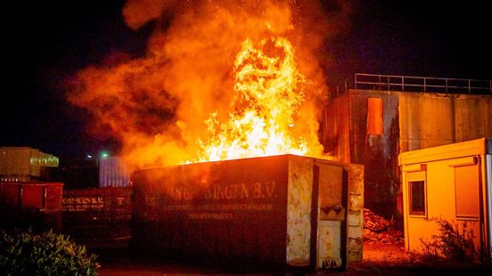Brand bij de brandweer • gewonde bij botsing