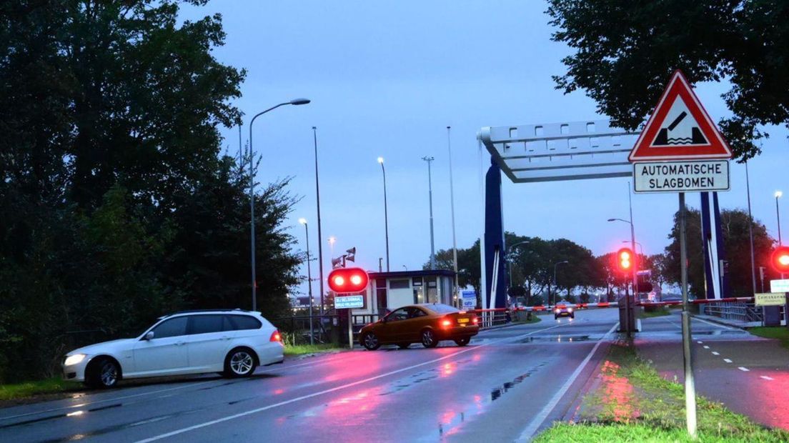 Weggebruikers maken rechtsomkeert vanwege de stroomstoring