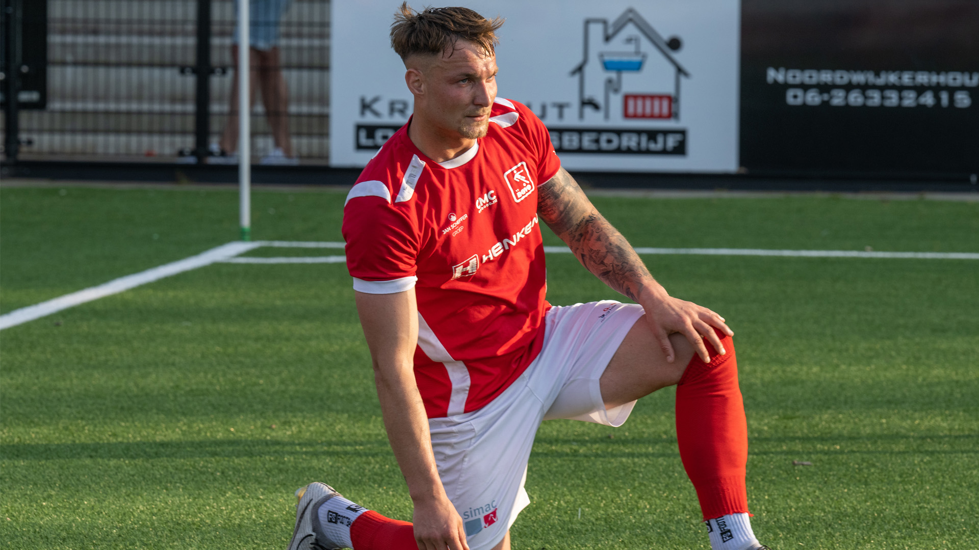 RTV Utrecht'in Gol Kralı: Nick Hak yine keskin şut attı