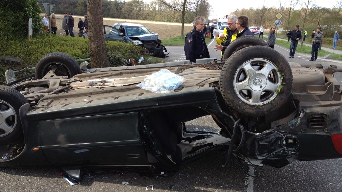 Moeder en dochter gewond na ongeval Grubbenvorst