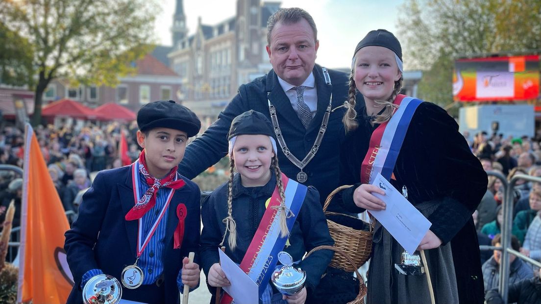 Tiano Jordan van Abeelen, Bo Woltersom en Jill Zwaneveld