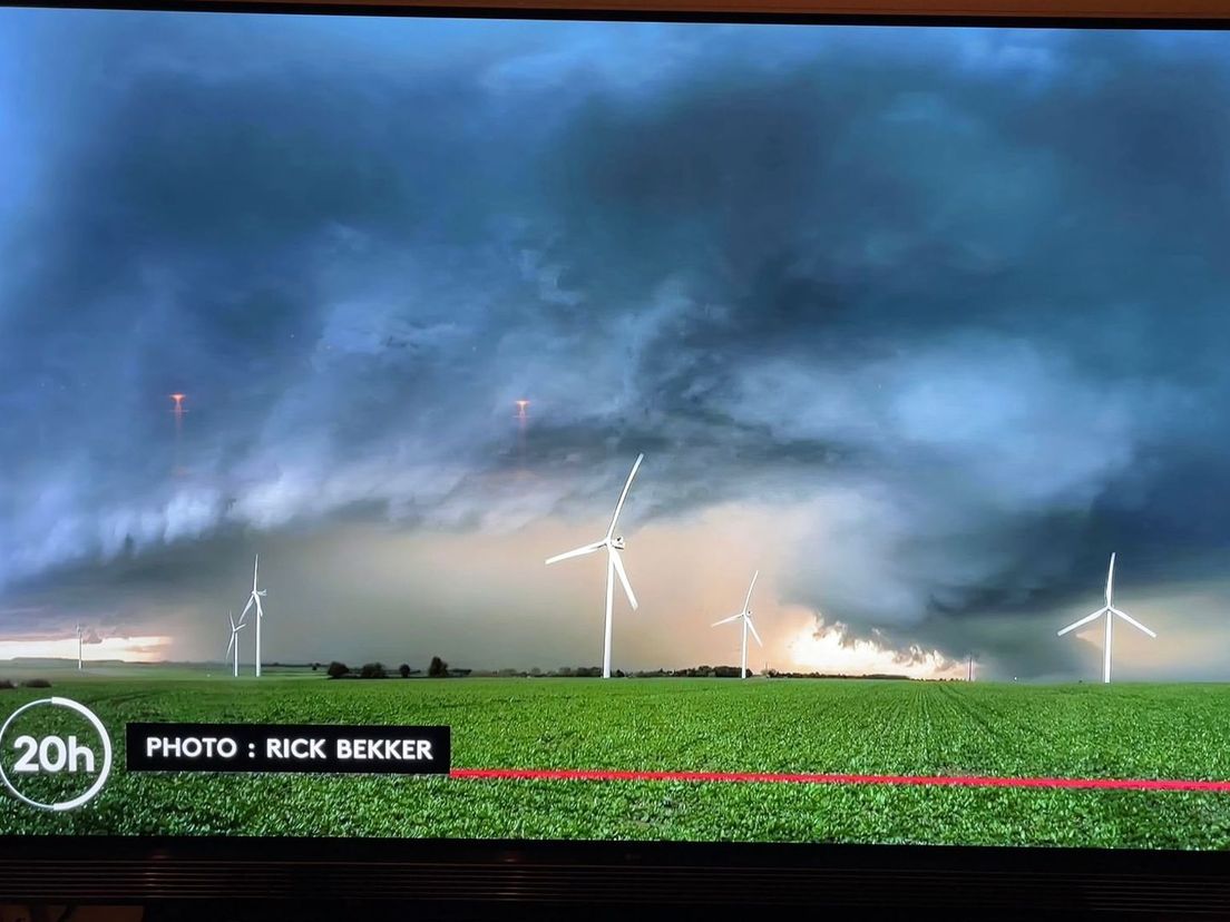 De bijzondere foto's van Rick haalden maandag zelfs het Franse journaal