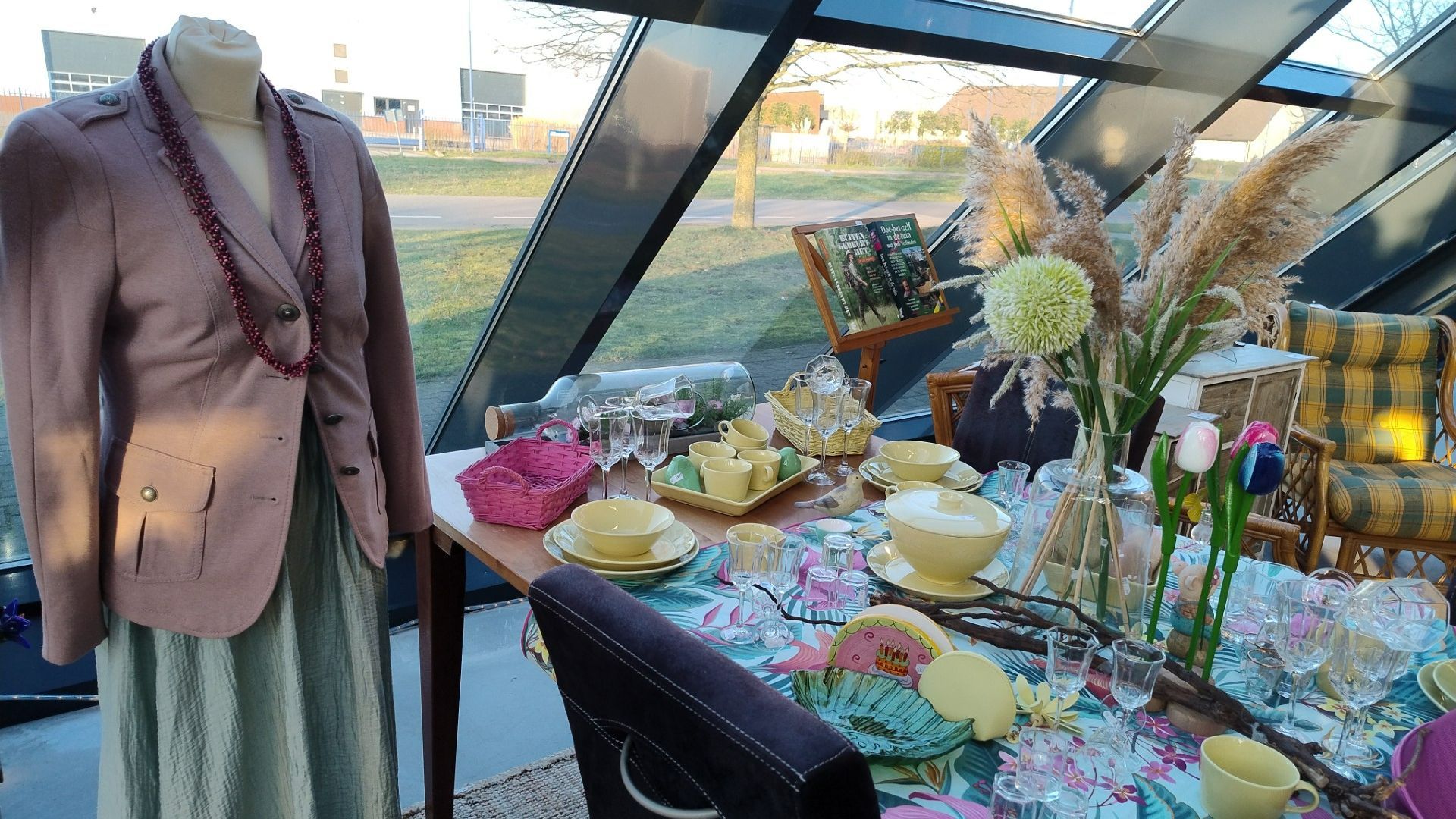 Voorjaarsinspiratie bij Kringloop Aktief in de Achterhoek.