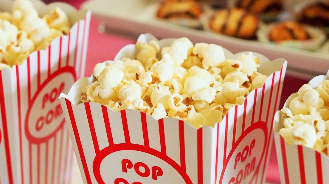 Bioscopen mogen volgens de nieuwe regels geen popcorn meer verkopen