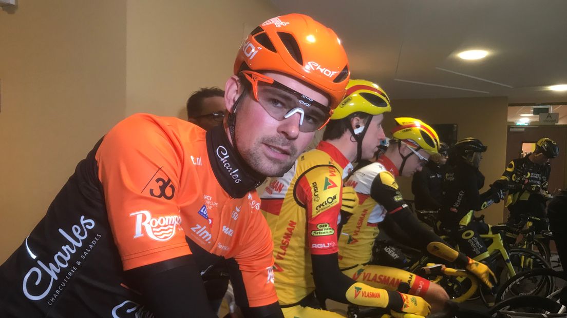 Elmar Reinders voor de Ronde van Drenthe (Rechten: Karin Mulder)