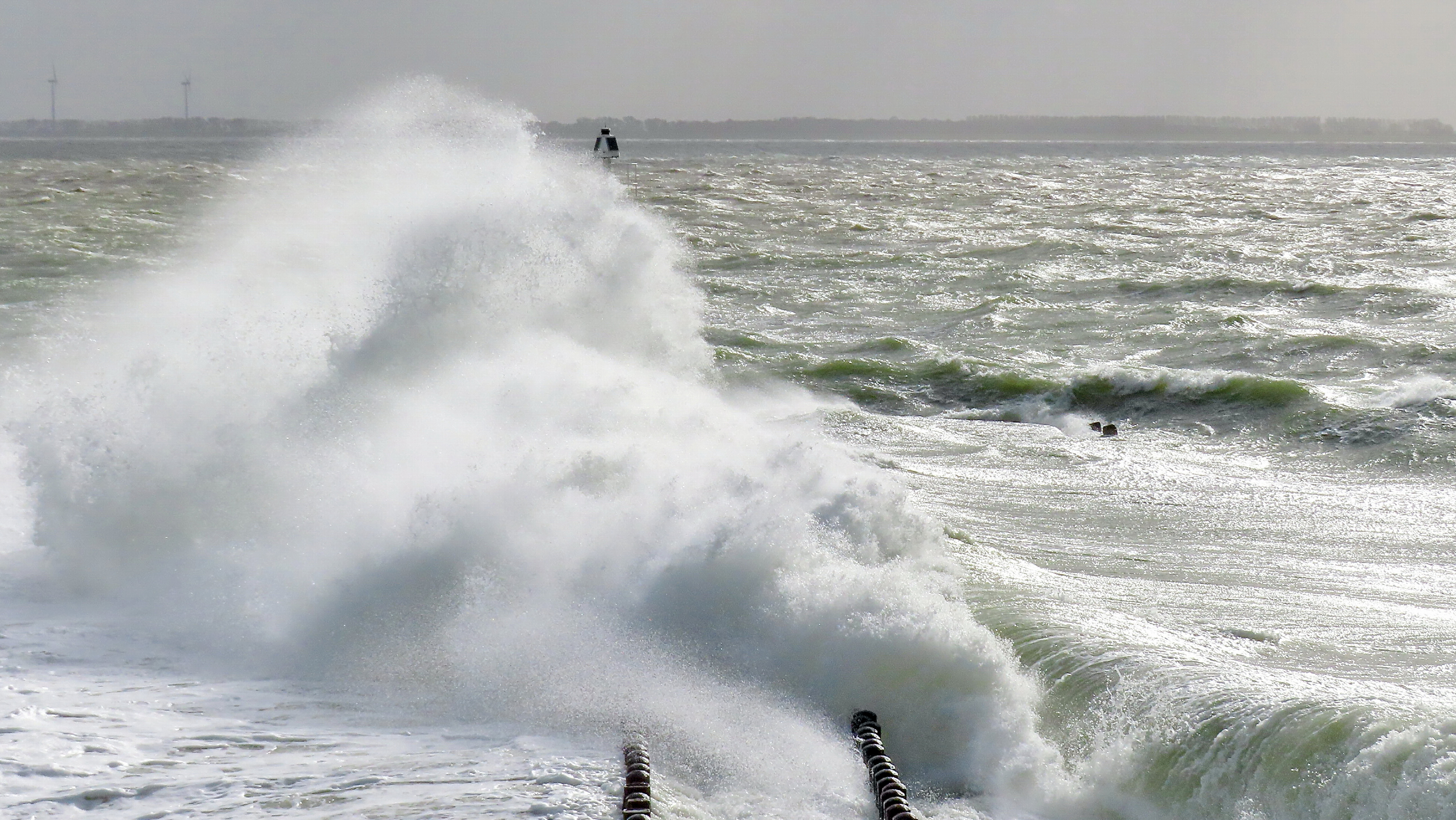 Hoogwater op komst, waterschap neemt maatregelen • Zestig meldingen stormschade bij brandweer