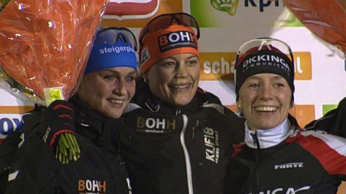 In Haaksbergen hetzelfde podium als dinsdag in Noordlaren