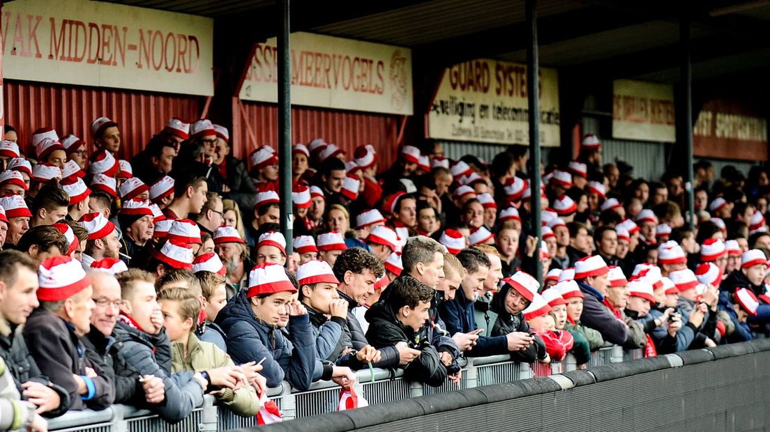 De derby in Bunschoten: normaal goed voor 8.000 bezoekers