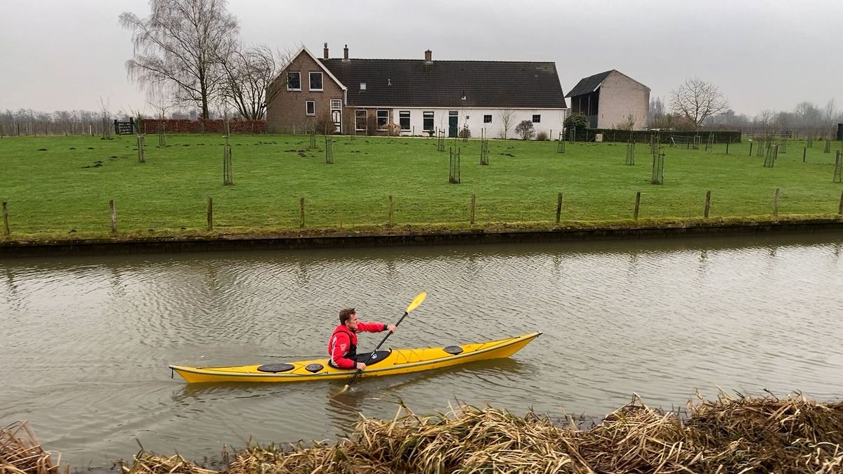 Fred wil de Kromme Rijn weer laten stromen door Odijk: 'Het is hier nu best saai'