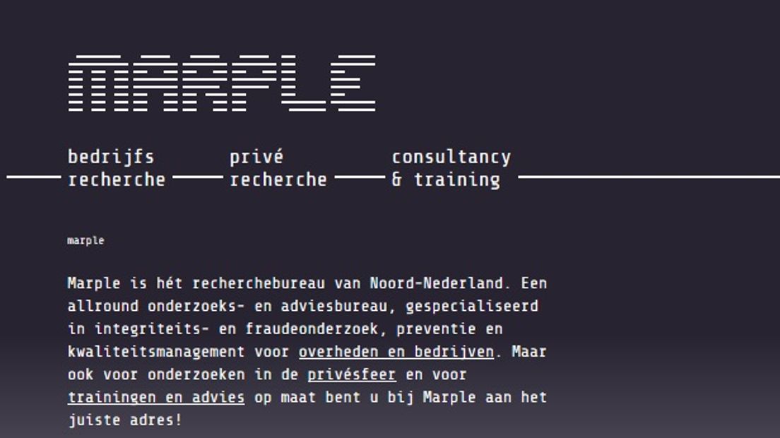 Marple gaat zich richten op advieswerk (Rechten: archief RTV Drenthe)