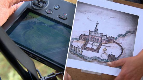 Hobby-archeologen zoeken met drone naar sporen van kastelen: 'Dit geeft een enorme kick'