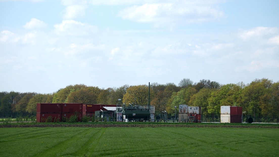 Een gaswinningsput van Vermilion bij Wapse (Rechten: RTV Drenthe/Andries Ophof)