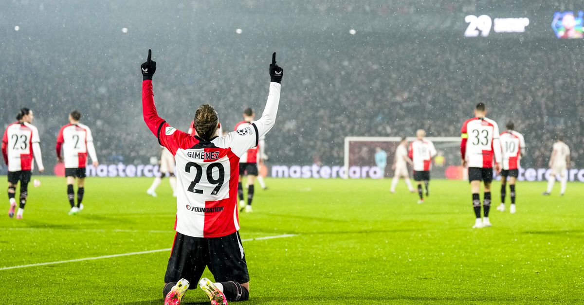Feyenoord verzekert zich na krankzinnige zege op Bayern München van de