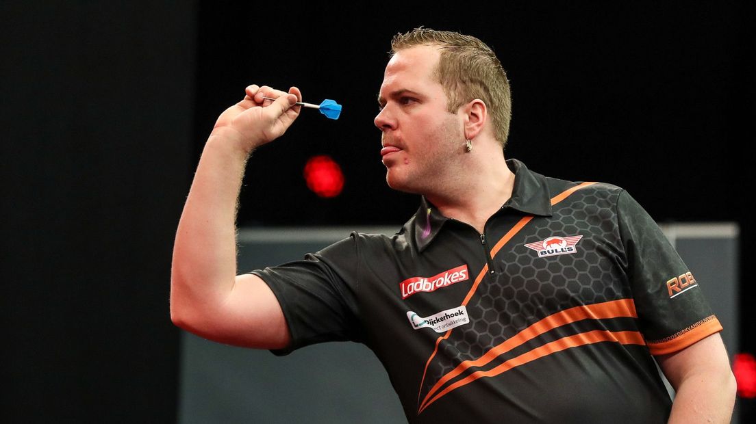 Dirk van Duijvenbode heeft een zware loting tijdens de World Matchplay