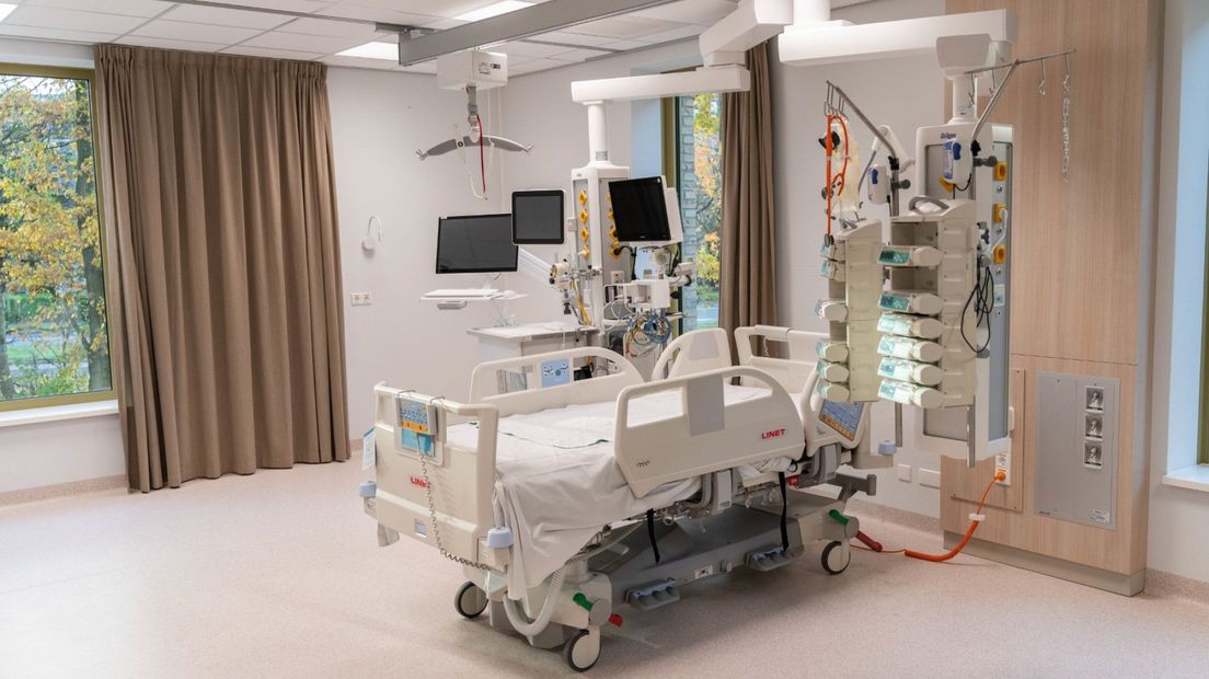 Een nieuwe kamer op de intensive care.