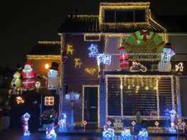 Schitterend: Het huis van Edwin is nu al met 30 duizend lichtjes versierd voor de kerst