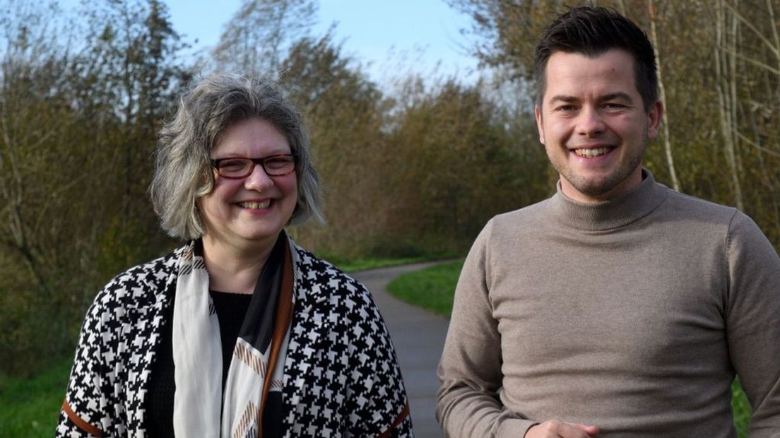 Jolanda de Heer-Verheij en Henk Wiesenekker