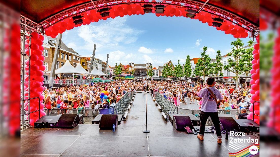De Grote Markt in Goes