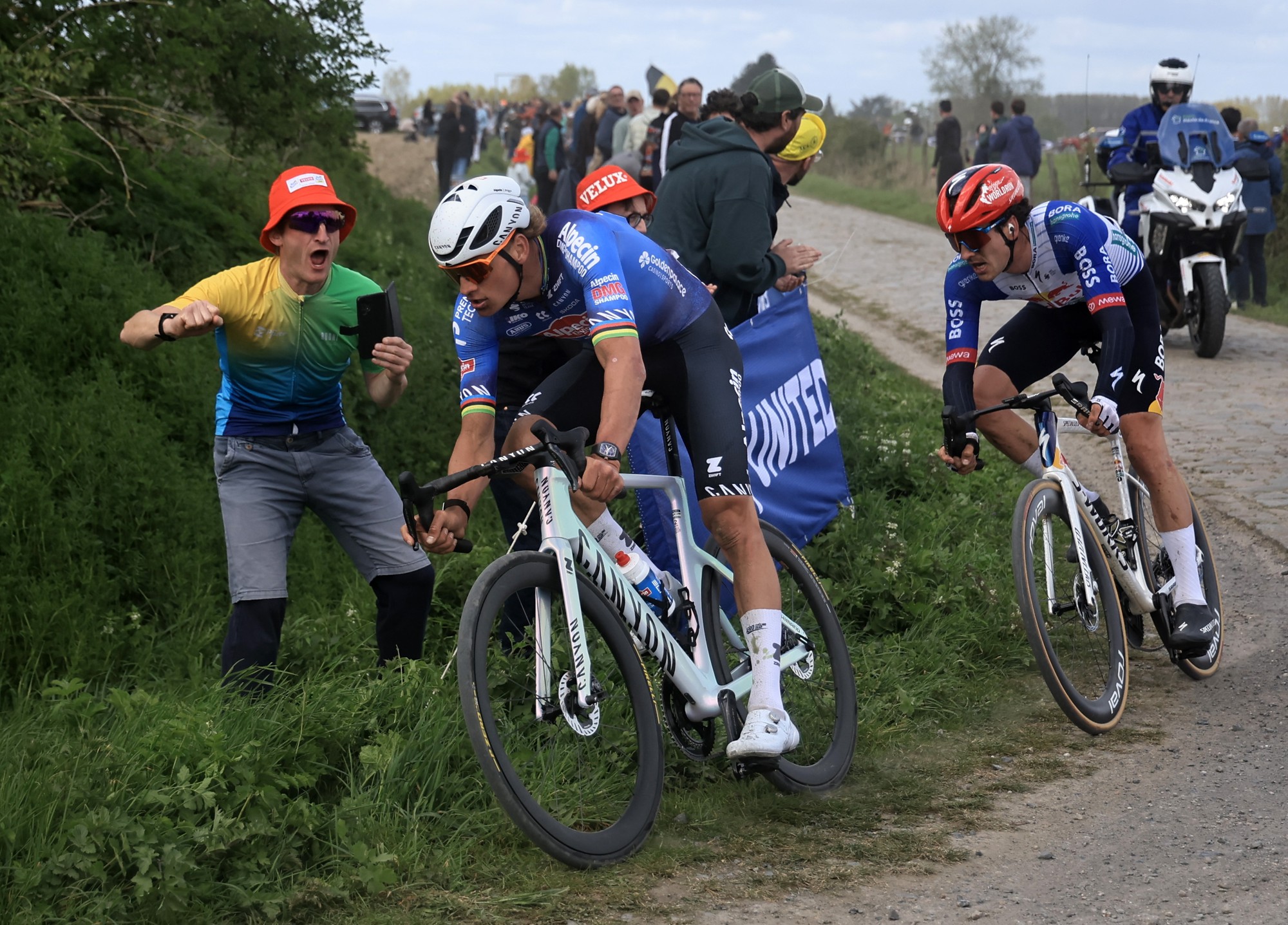 Van Dijke zet uitroepteken achter voorjaar: 'Nu weet ik dat ik Parijs-Roubaix een keer kan winnen'