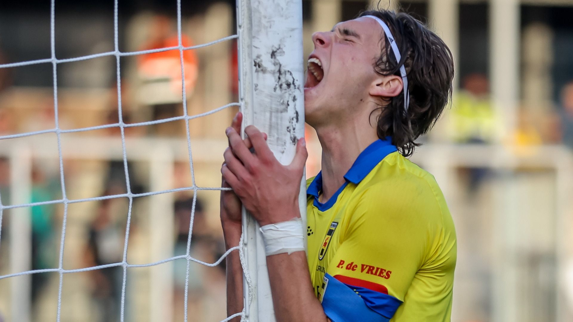 Roberts Uldrikis mist een kans voor open doel