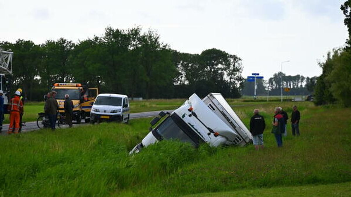 Fietser en fatbike botsen in Noordwolde: fatbiker gewond