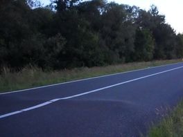 Afrit Emmen-Zuid op de A37 afgesloten vanwege bult in het asfalt