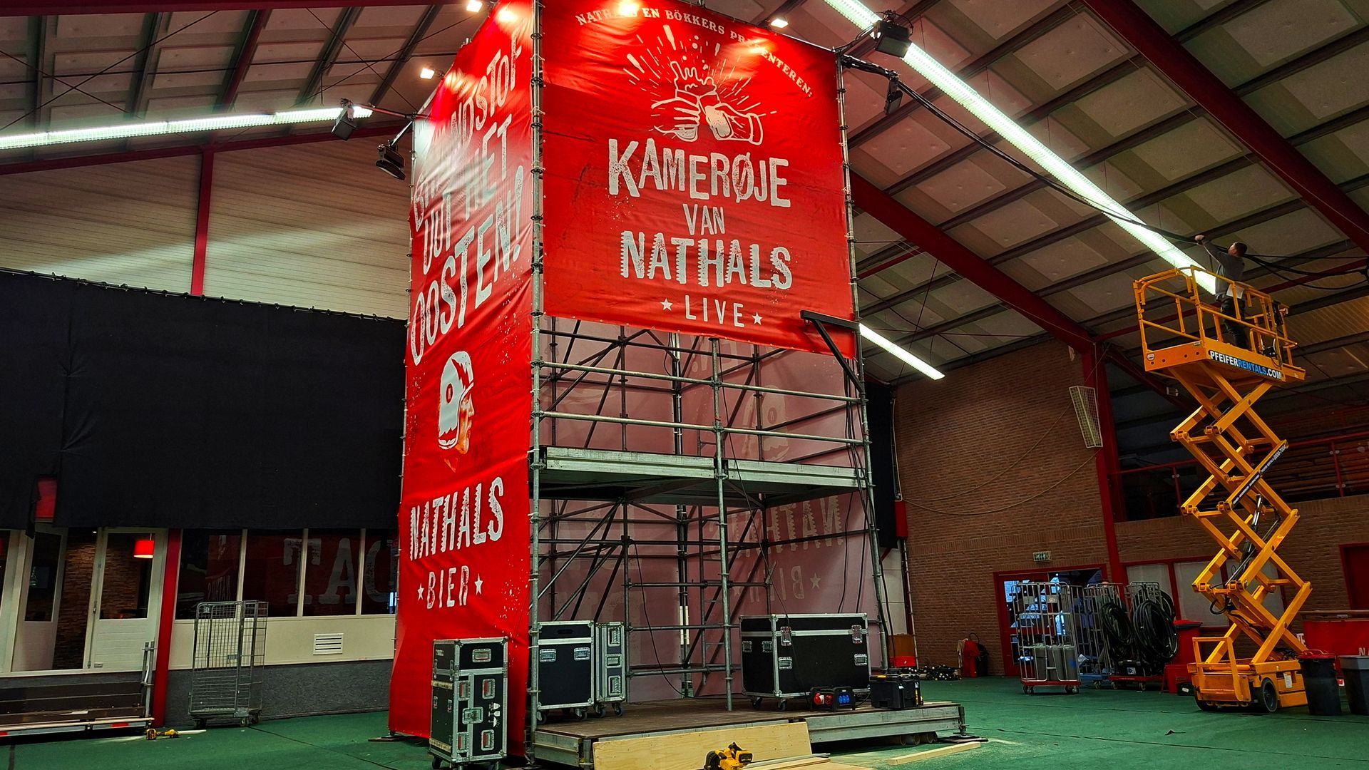 Kamerøje van Nathals Live laatste keer in Sourcy Center Zieuwent.