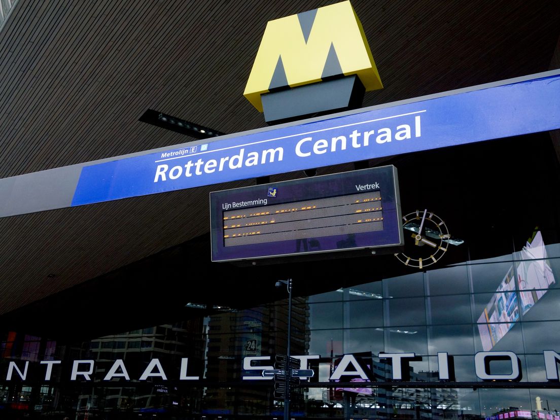 Rotterdam Centraal Bord Metro