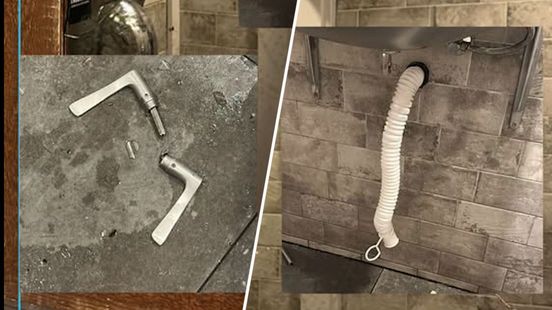 Café-eigenaar ontdekt dat volledige toilet is gesloopt: 'asociaal'